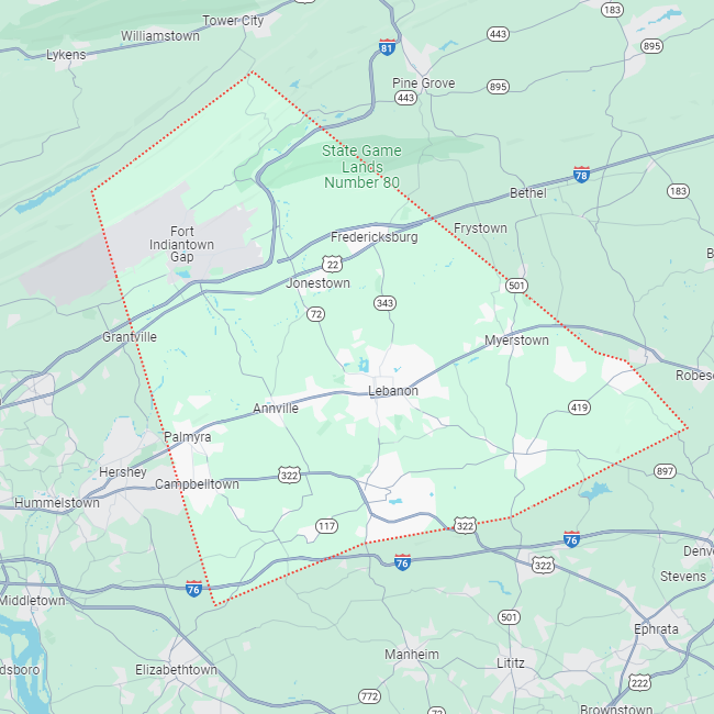 Lancaster  county Area Services