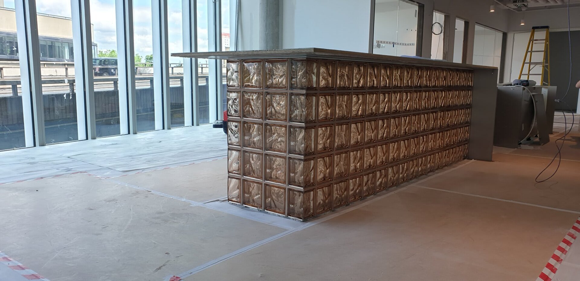 Glass Block Walling Glass Block Installations Ltd Harrow