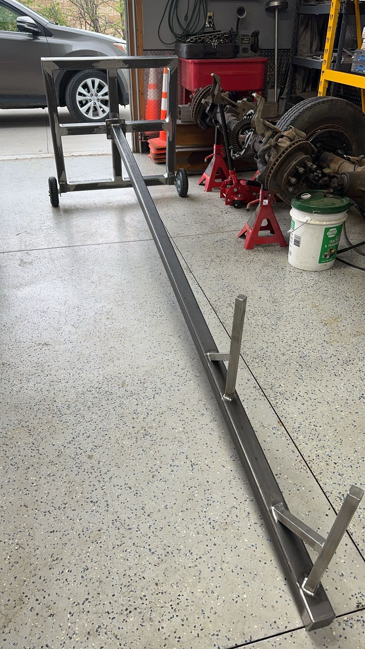 welded camera pole