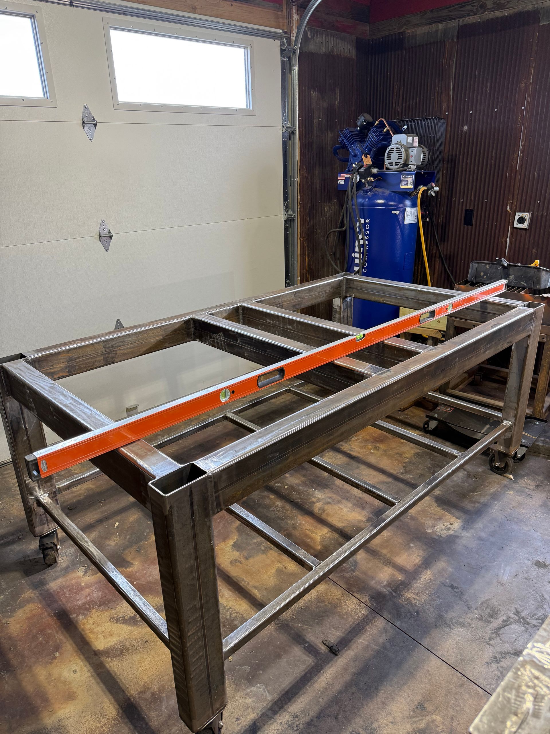 welded camera pole