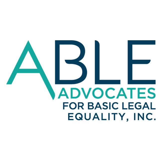 Advocates for Basic Legal Equality (ABLE) logo