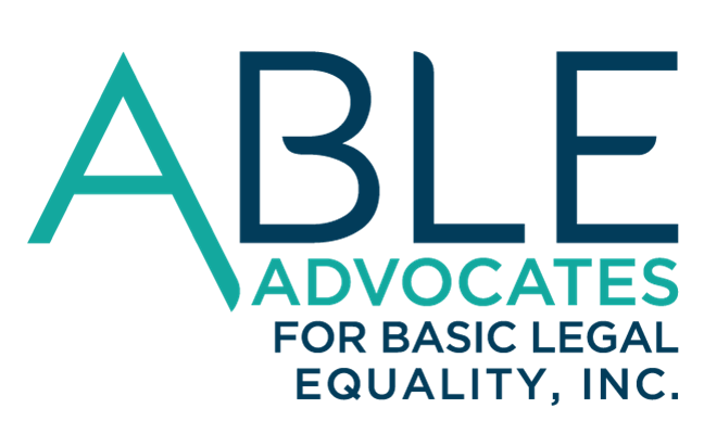 Advocates for Basic Legal Equality (ABLE) Logo