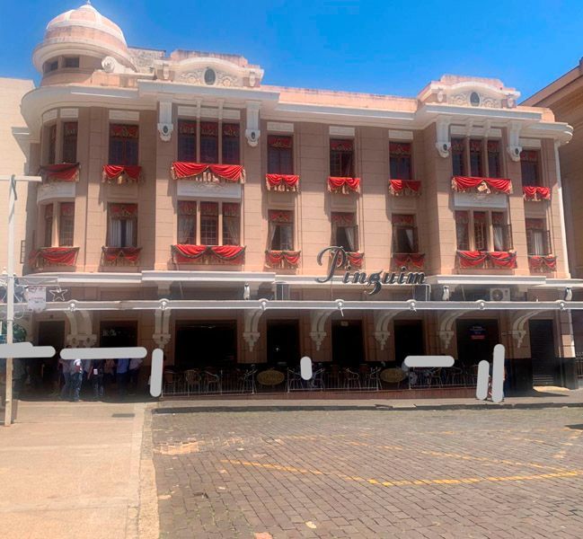 A histórica Choperia Pinguim, localizada no centro de Ribeirão Preto, São Paulo. 