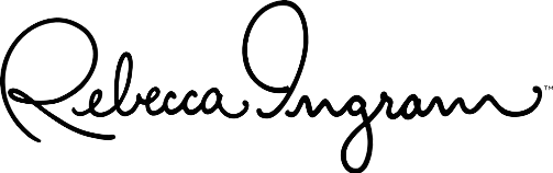 Black cursive signature reading “Rebecca Ingrom” on a white background