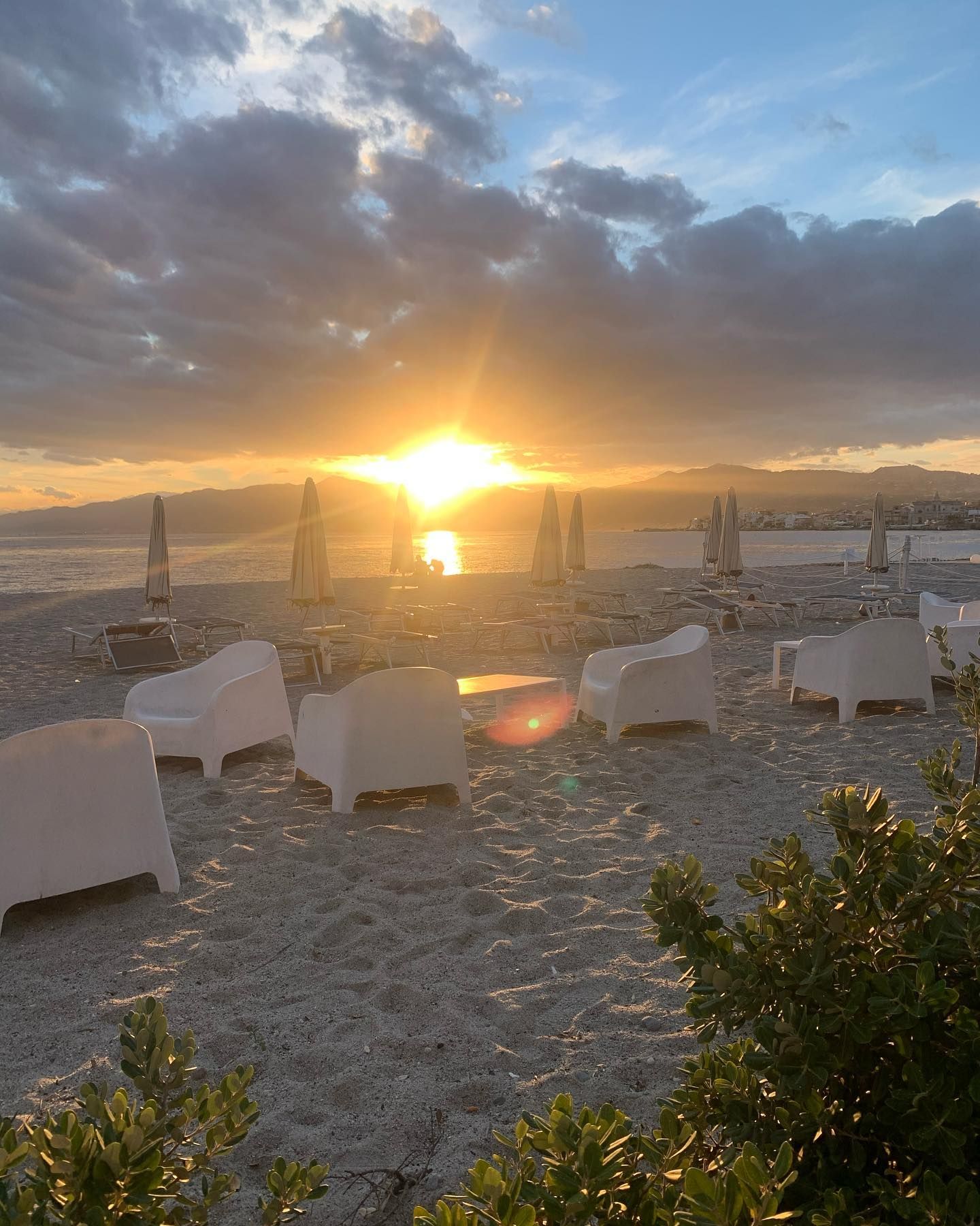 tramonto a La Punta