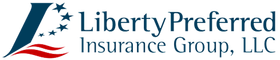 The logo for liberty preferred insurance group llc