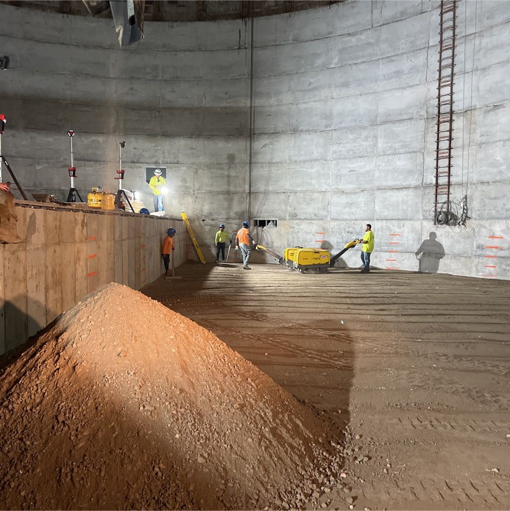 grain bin tunnel