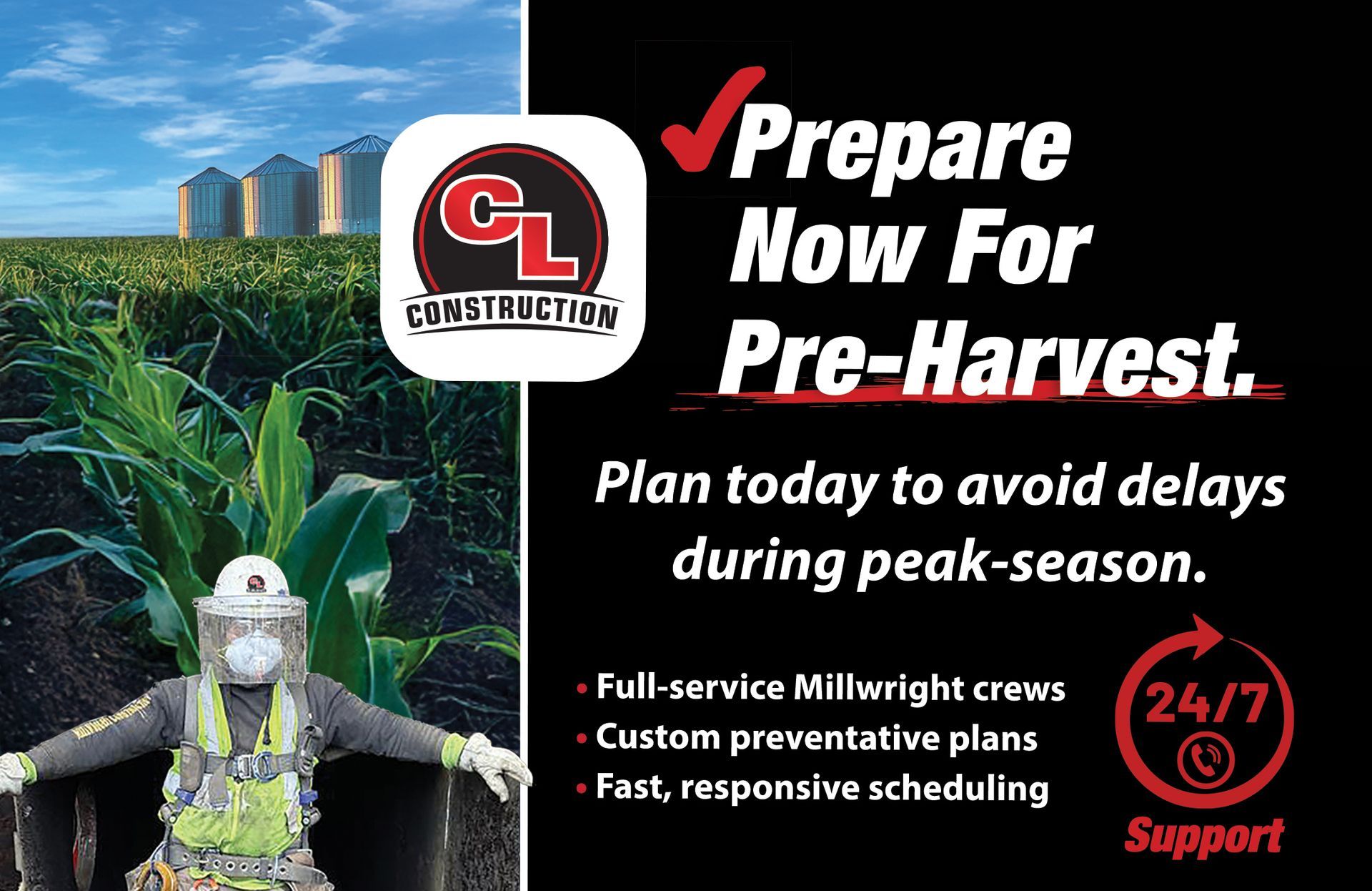 CL Construction Pre-Harvest Ag Solutions