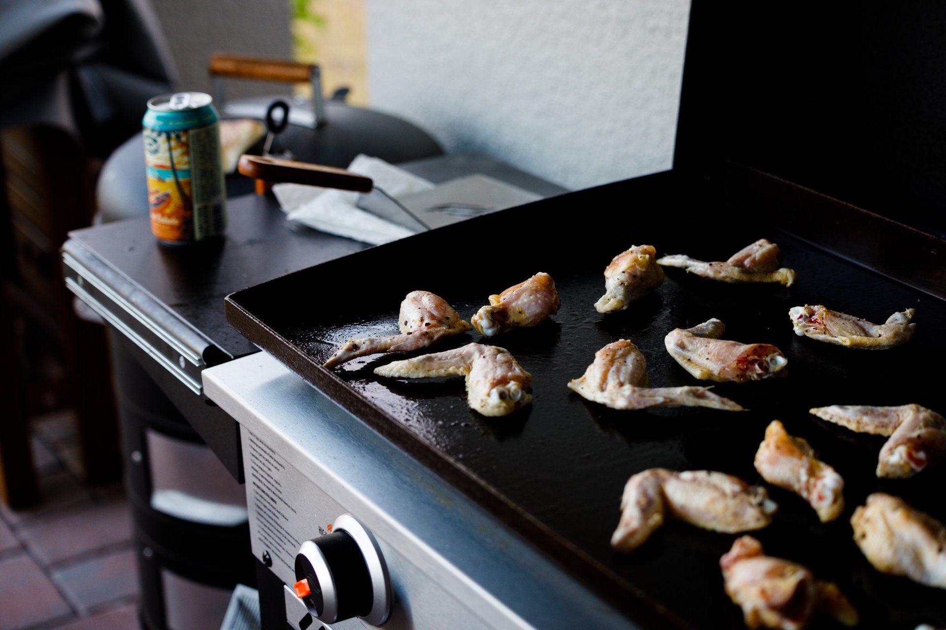 blackstone griddle with chicken