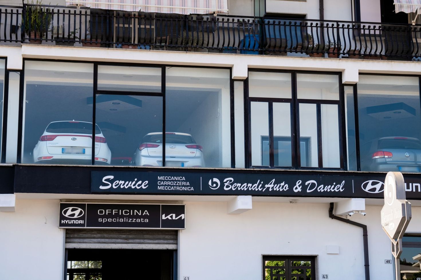 sede della concessionaria auto