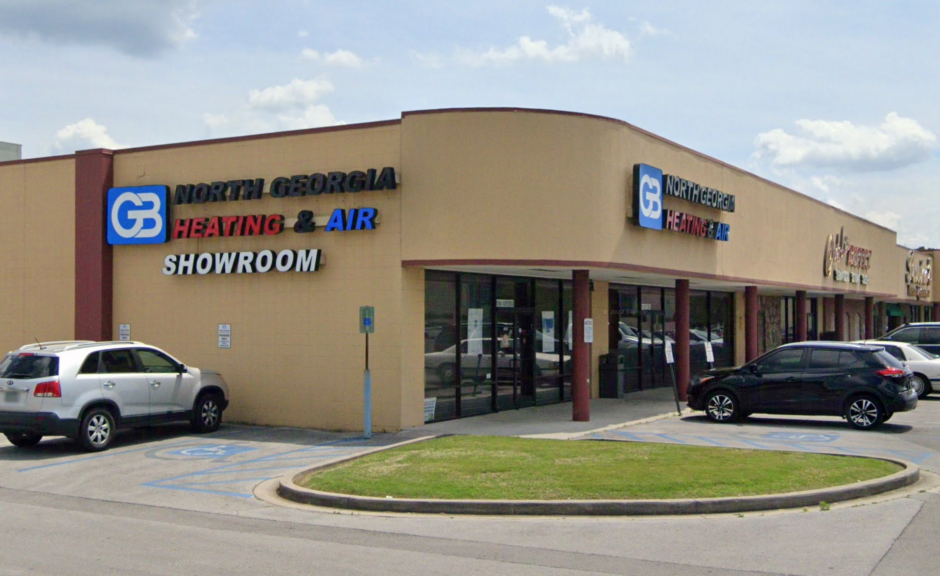 North Georgia Heating and Air's showroom 