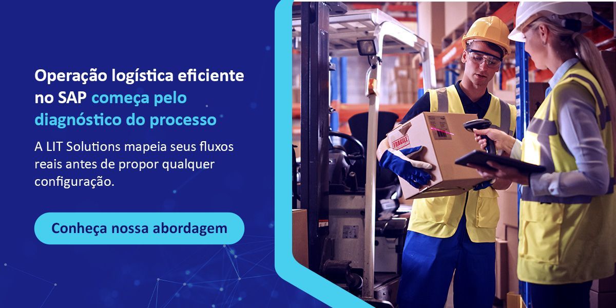 operação logística eficiente no SAP com a LIT Solutions