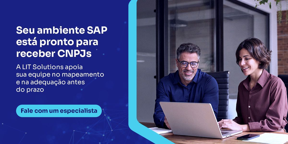 cnpj alfanumérico com a LIT Solutions