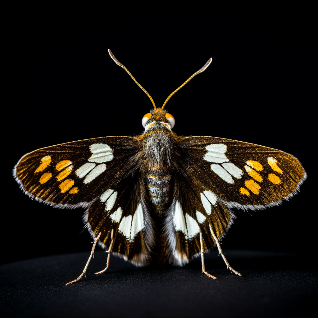 Alpine Jewel: The Swiss Mountain Silver-Spotted Skipper Butterfly