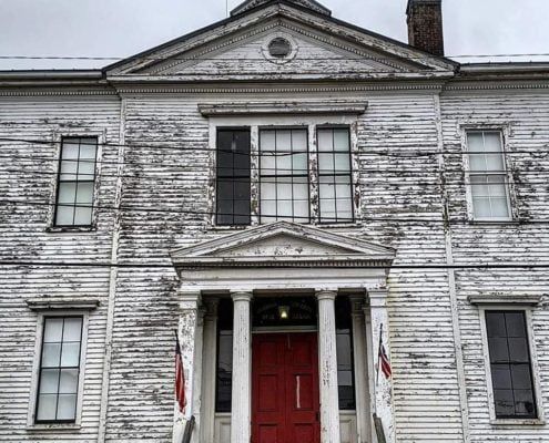 Historic Mason Hall with Tourist — Mechanicsville, VA — City Wide Decorators Inc