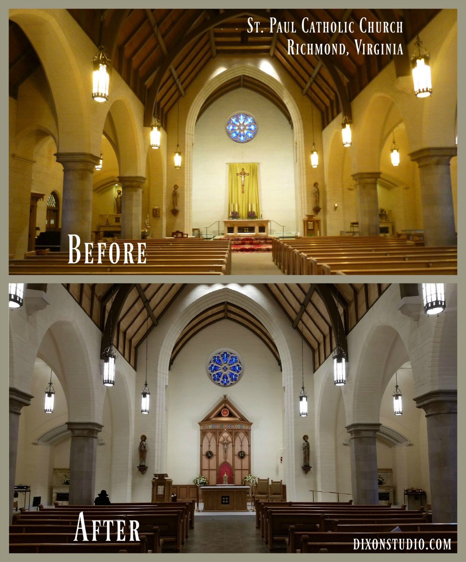 St. Paul's Catholic Church — Mechanicsville, VA — City Wide Decorators Inc