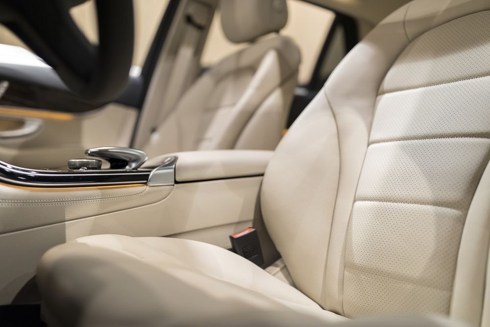 A Close Up of The Seats in a Car — Gaeta's Upholstery Blinds & Awnings in Grafton, NSW
