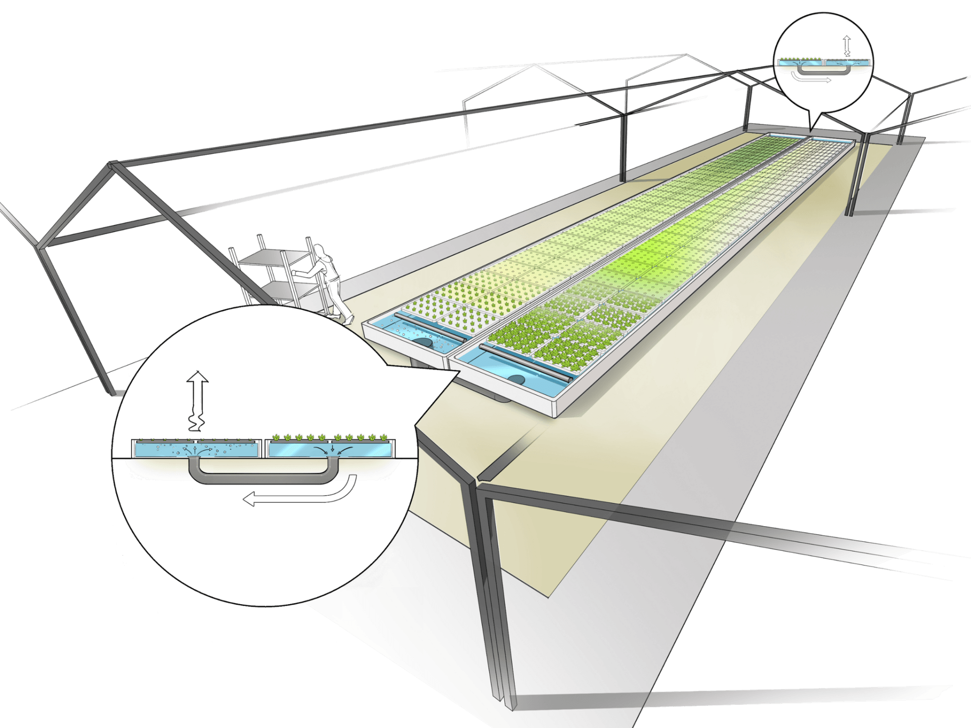Botman Hydroponics FlowAerator