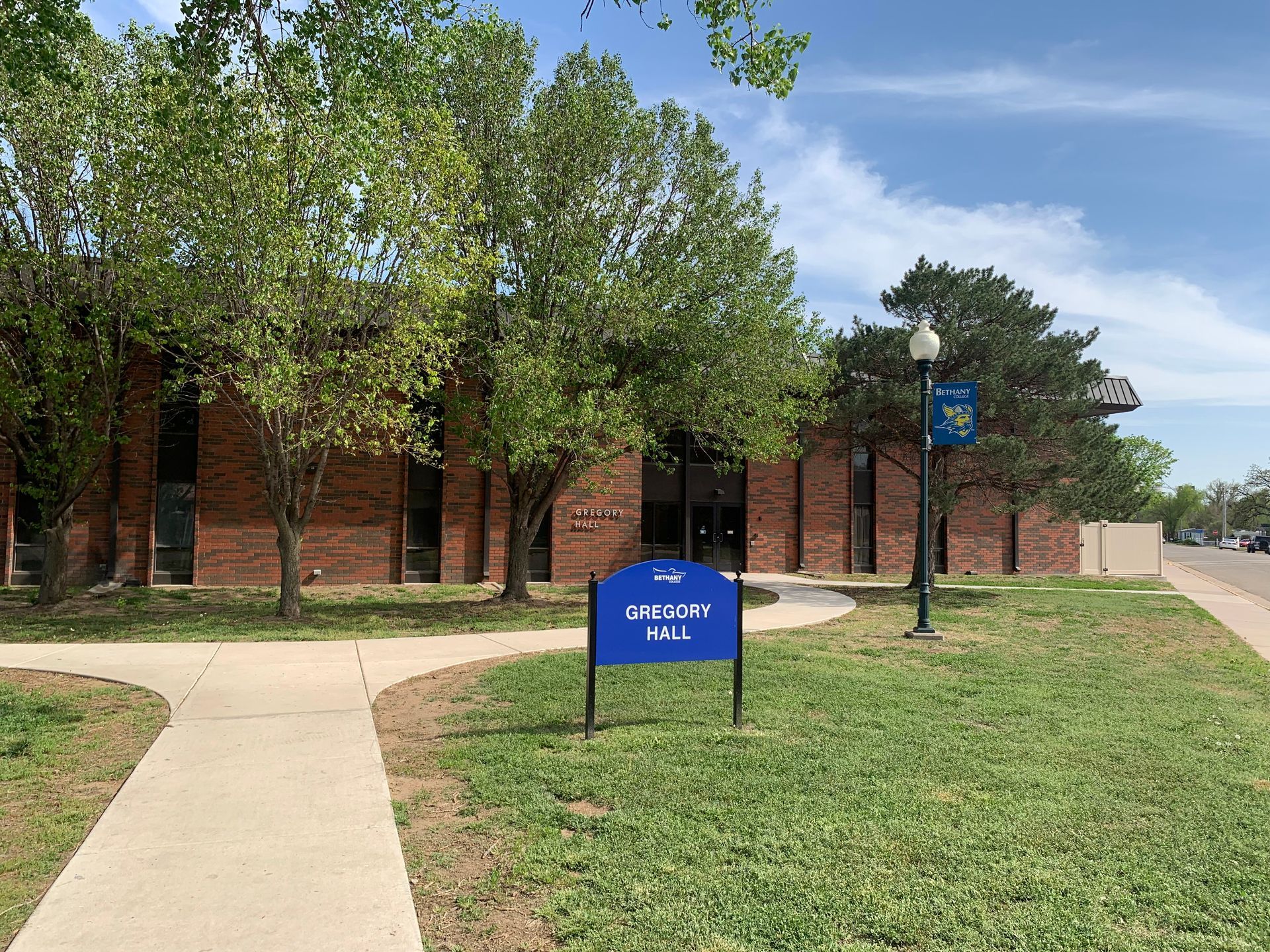 Brick building,