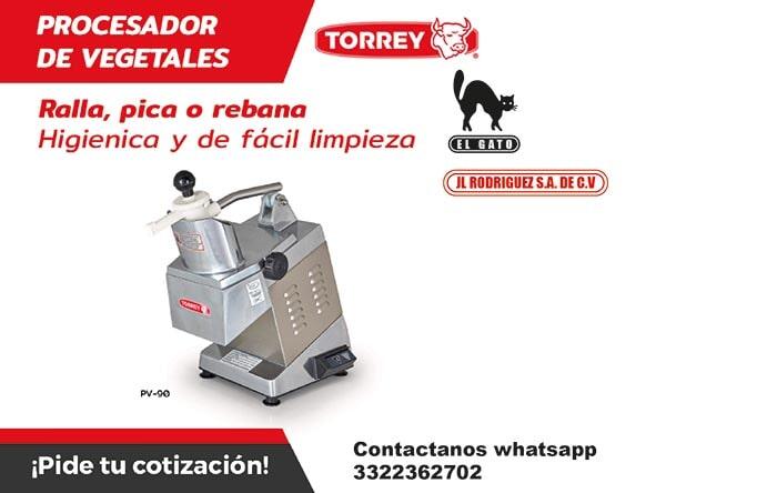 JL RODRIGUEZ SA DE CV - Procesador de vegetales