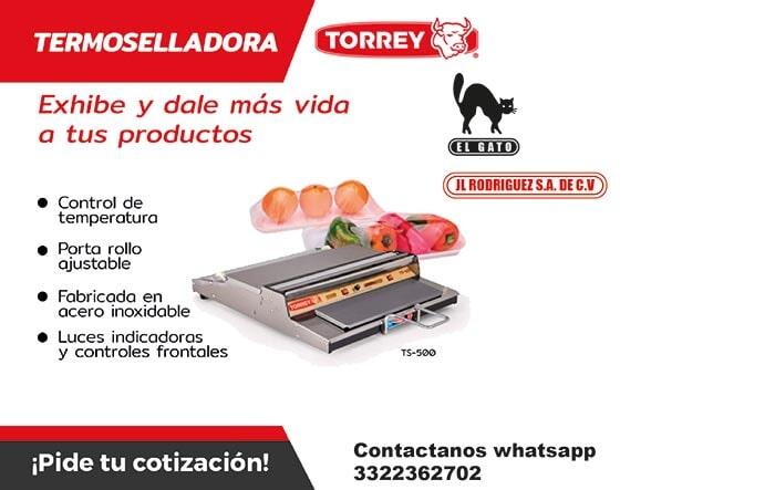JL RODRIGUEZ SA DE CV - Termoselladora