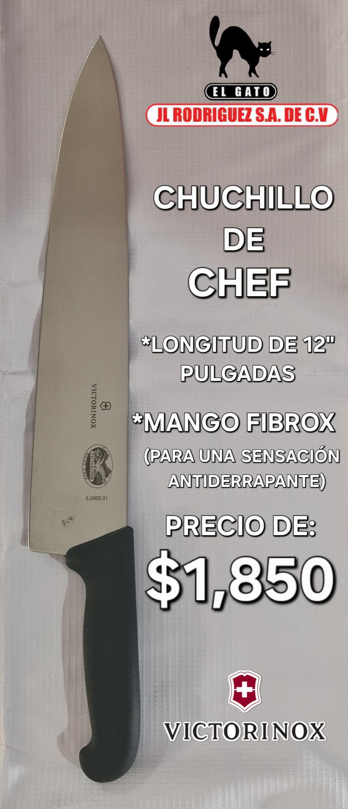 CUCHILLO VICTORINOX CHEF