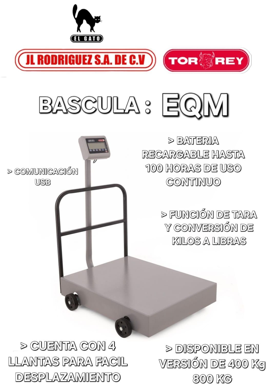 BASCULA MODELO EQM-400