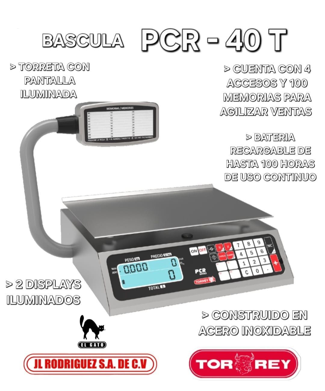 BASCULA PCR-40T