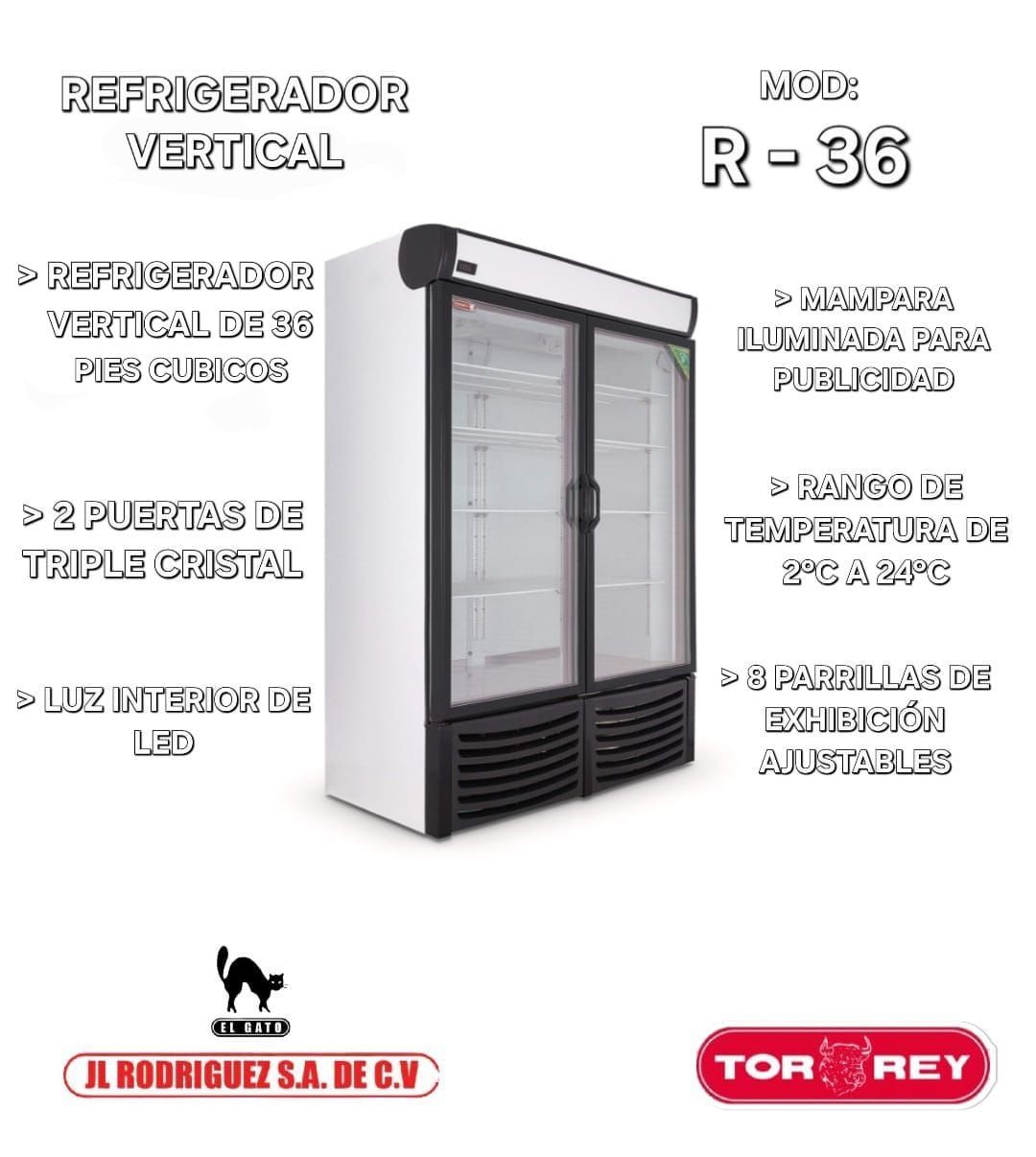 REFRIGERADOR MODELO R-36