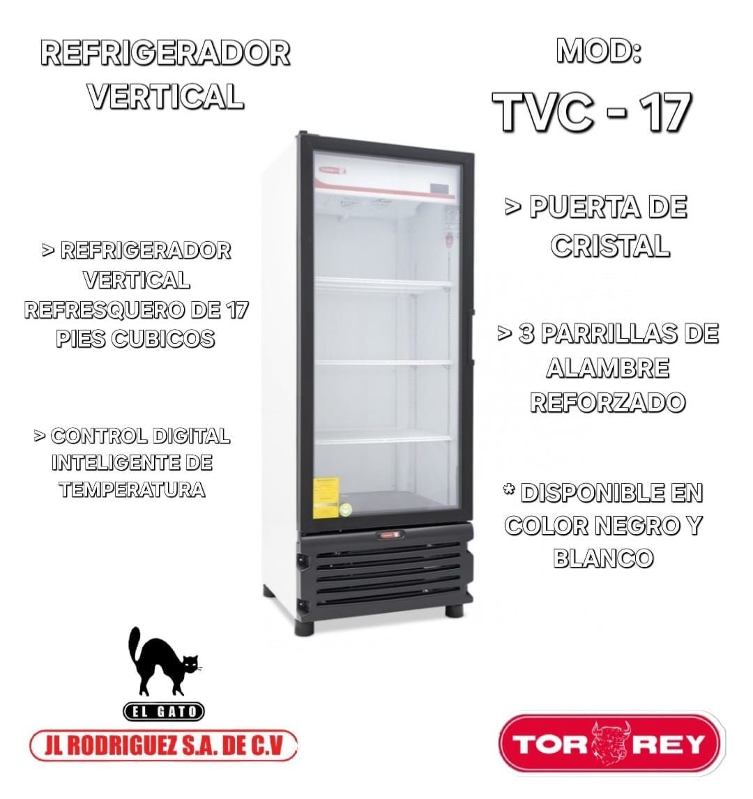 REFRIGERADOR MODELO TVC-17