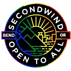 A logo for Second Wind Sports Bend A logo for Second Wind Sports Bend