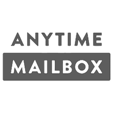 ANYTIME MAILBOX logo Gray