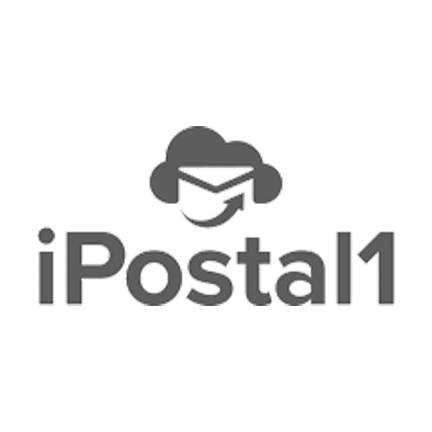 iPostal1 logo Gray