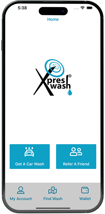 XpresWash Logo full color carwash loyalty app