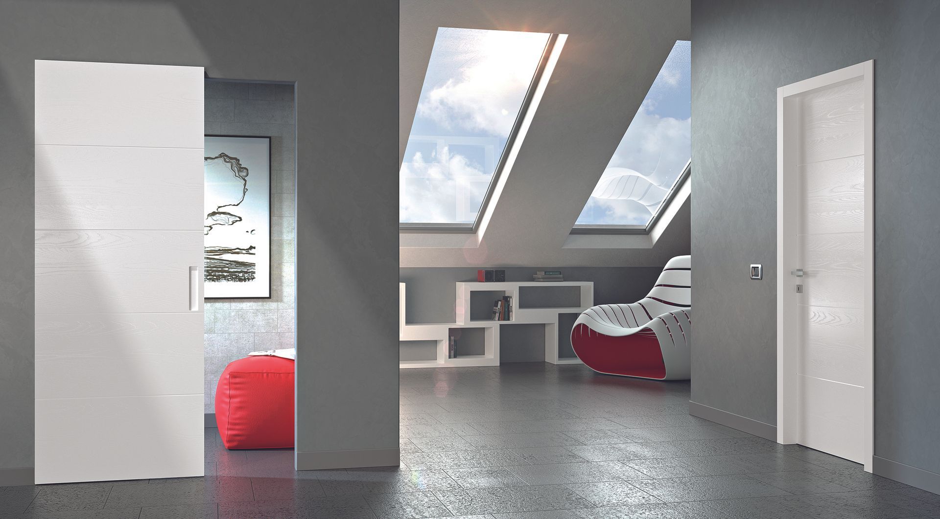 Porte interne in legno a Roma Eur