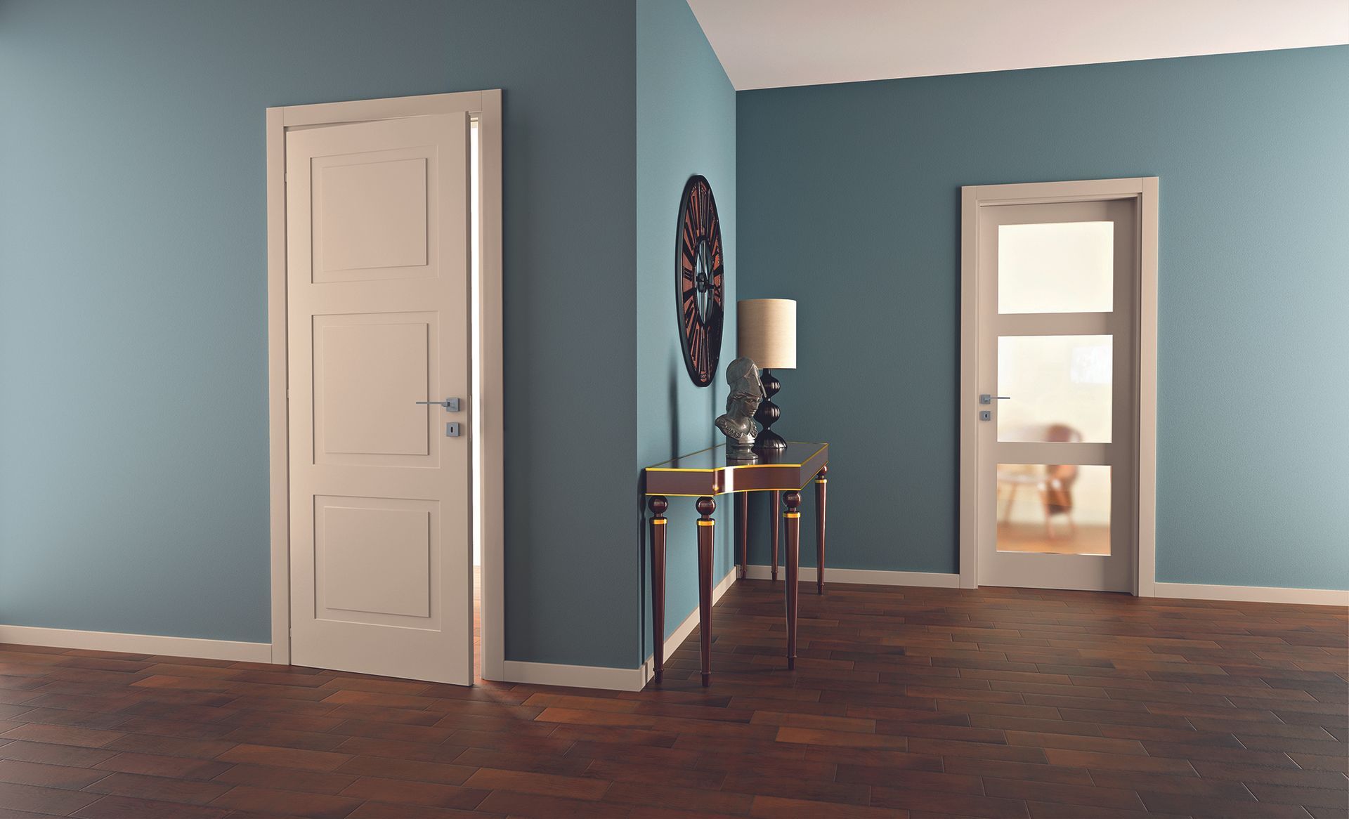 Porte interne in legno a Roma Eur