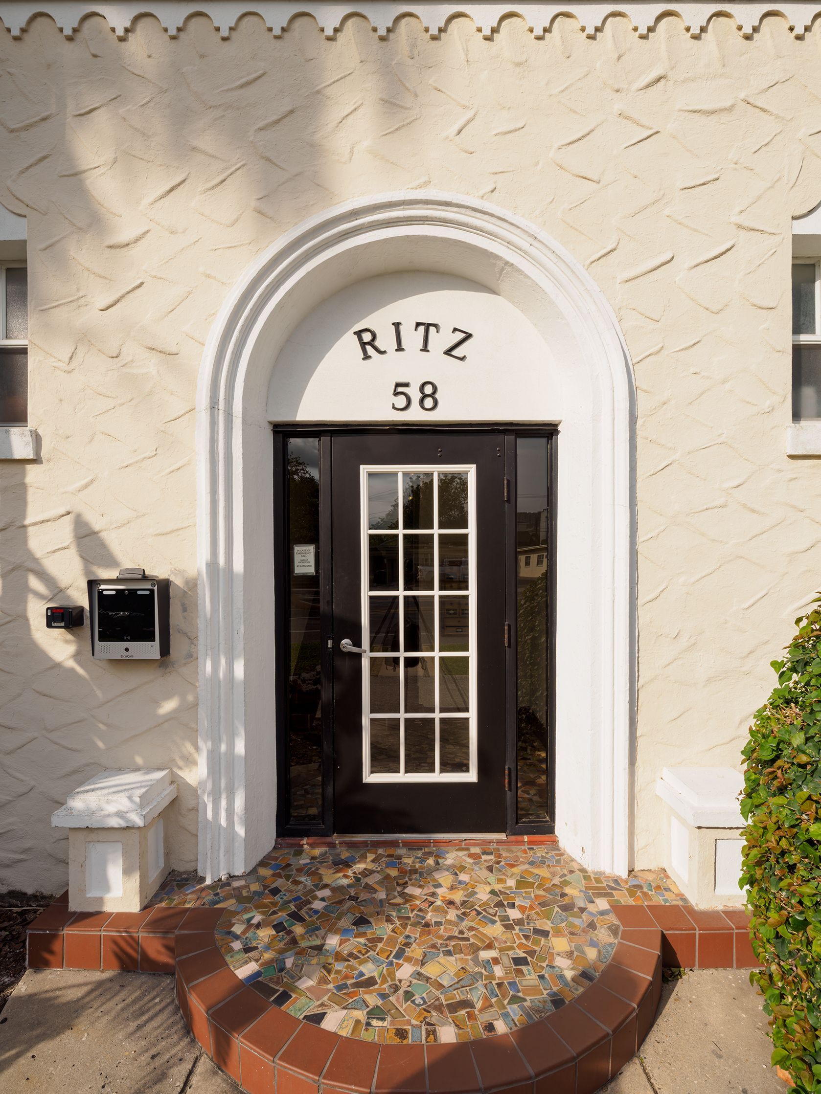 Photo of the entrance to the Ritz
