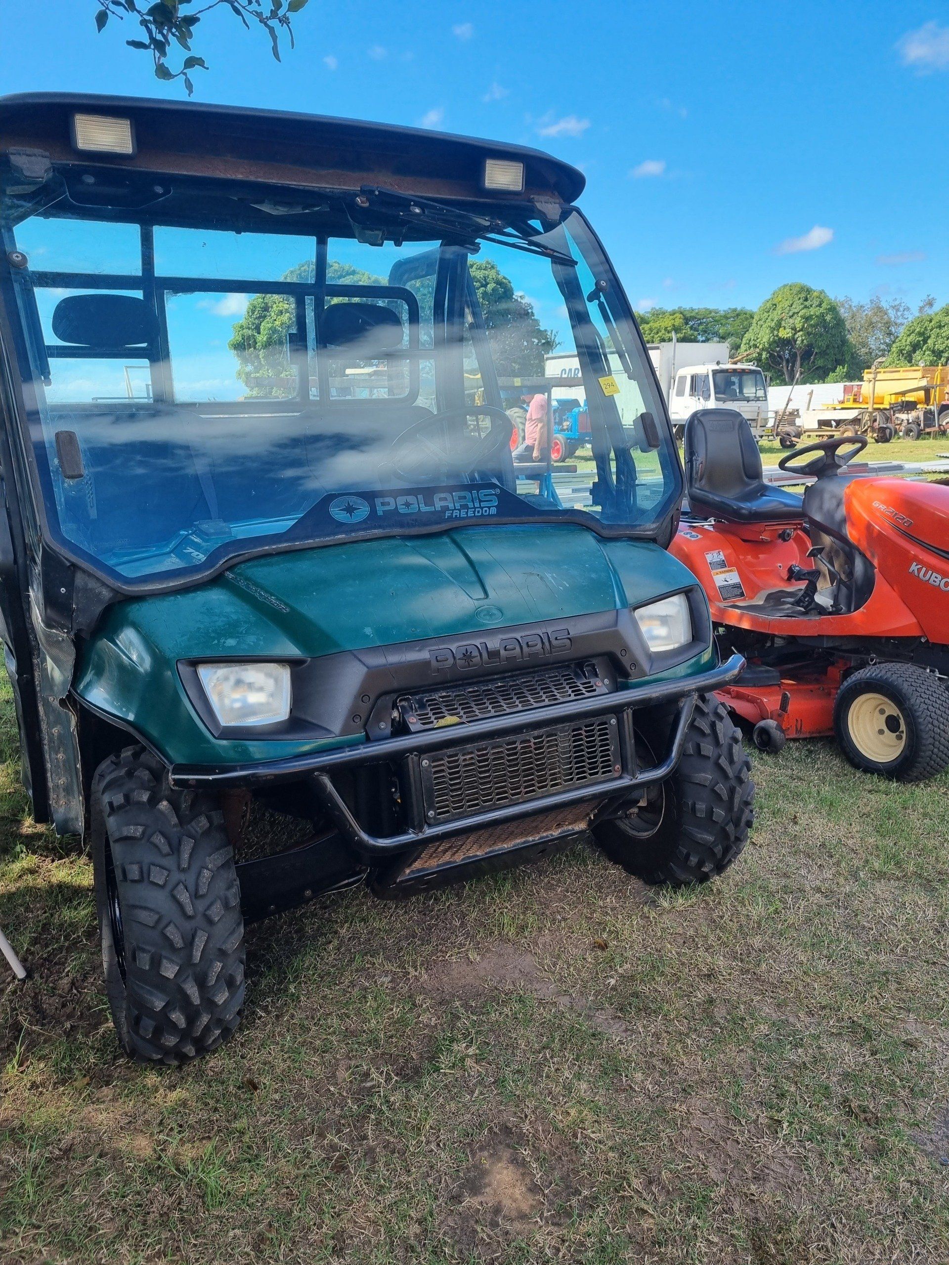 White Car On The Road — Bundaberg Auction Centre in Gooburrum, QLD