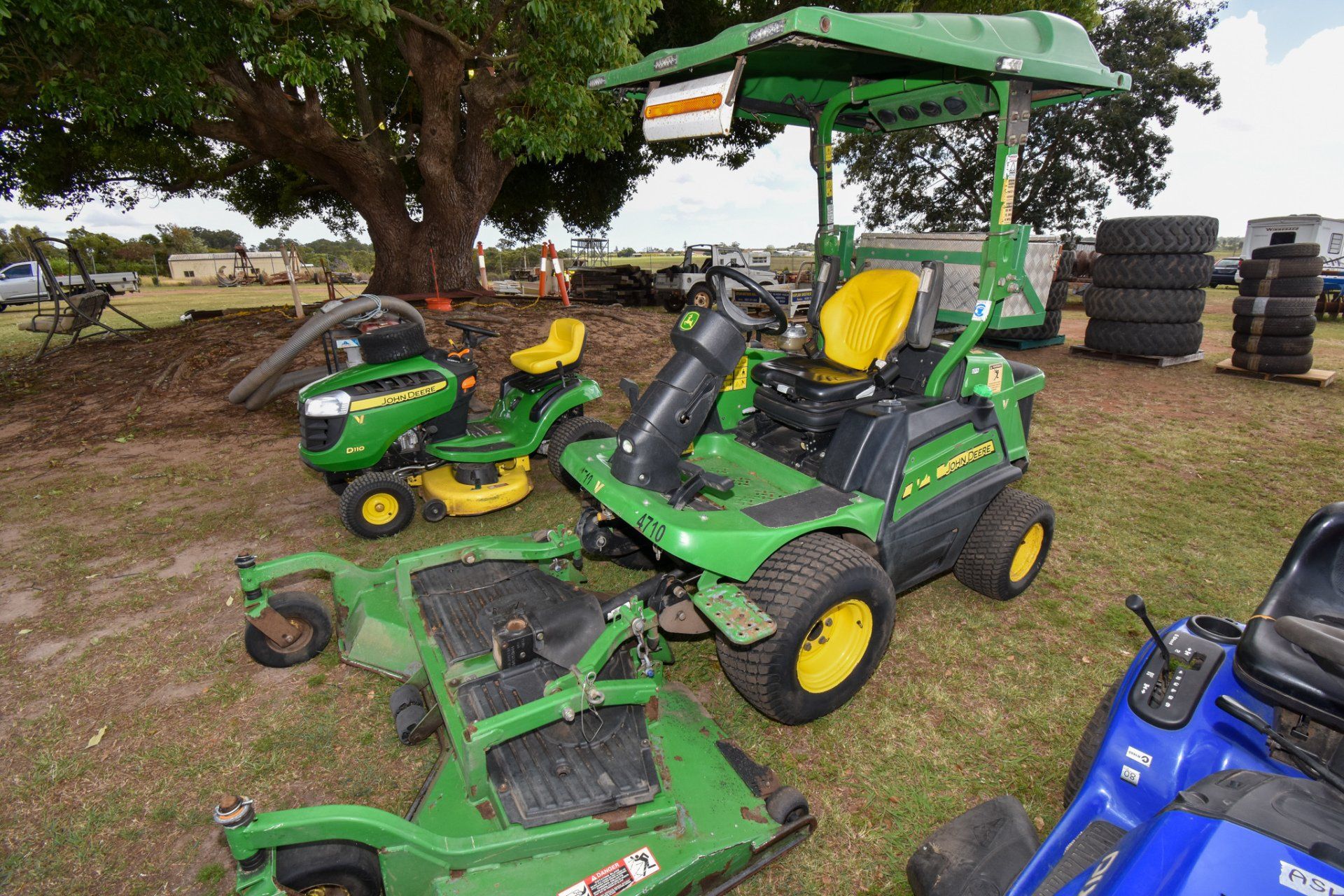 Mowing Tractor — Bundaberg Auction Centre in Gooburrum, QLD