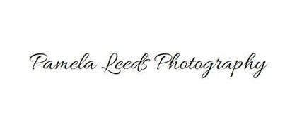 A logo for pamela leeds photography is shown on a white background.