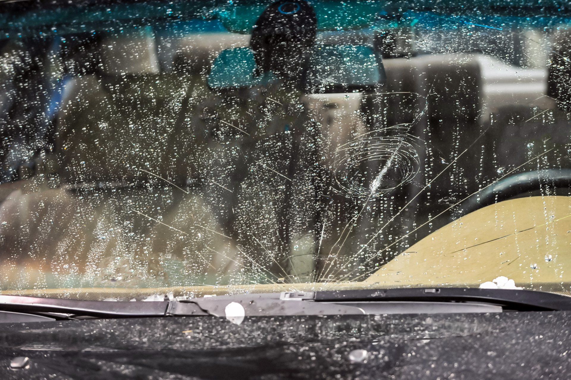 Front View Of Car Windshield - Sidney, NE - Pittam Body Shop Inc.