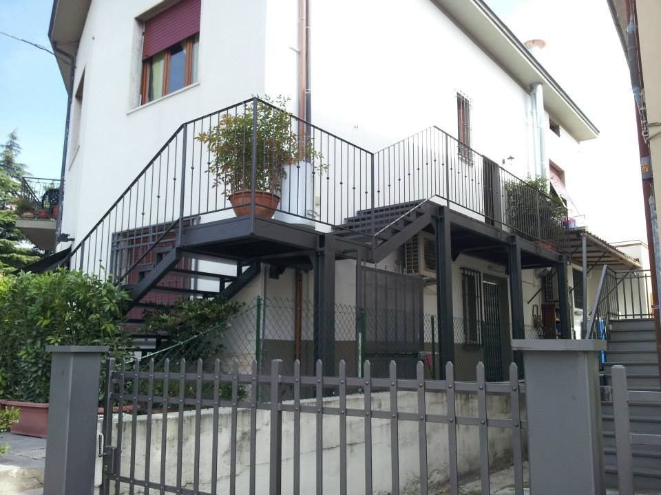Decorazione in ferro battuto