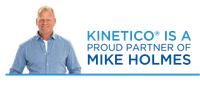 Man smiling, beside text: