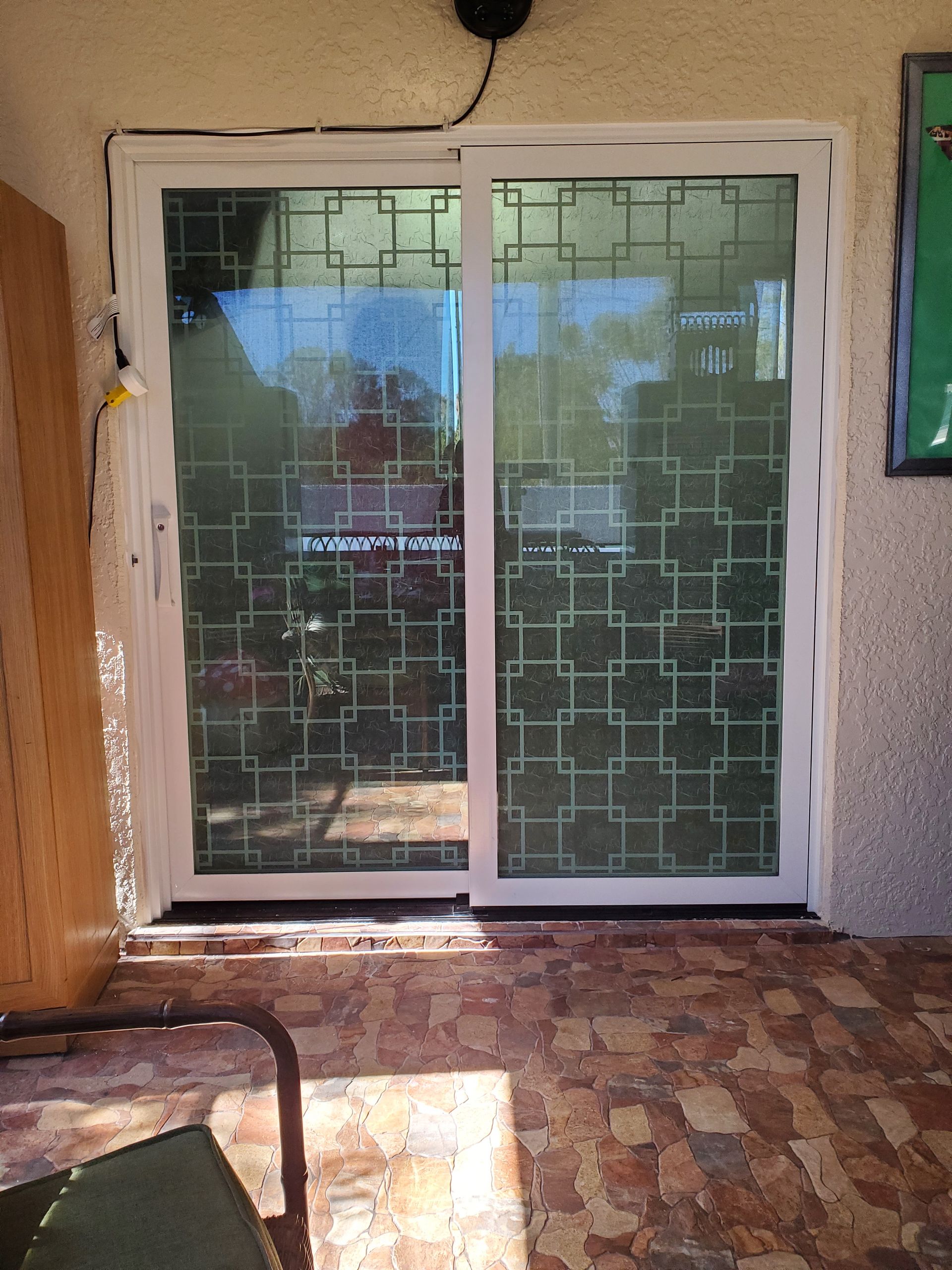 Decorative outside view