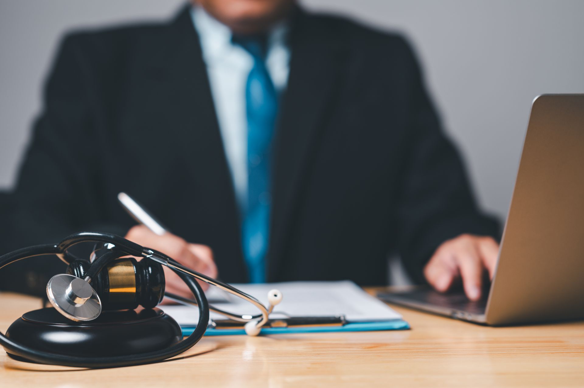 A personal injury lawyer holds the authority.