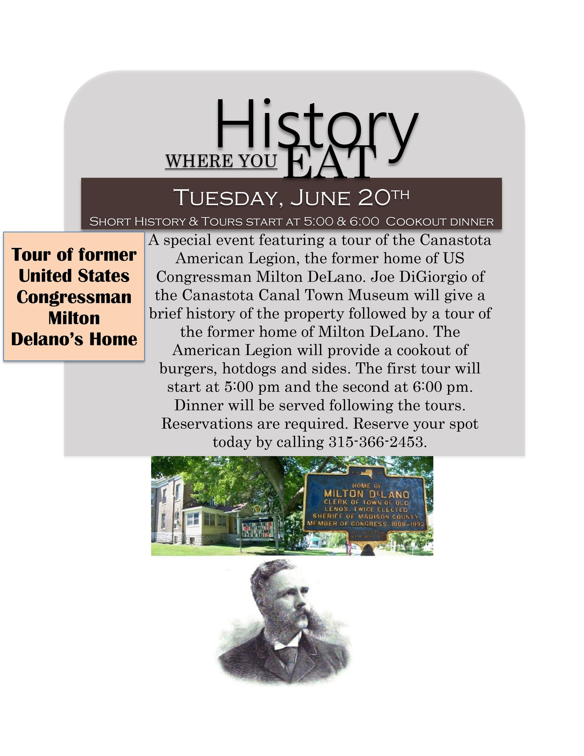 Events at The Canastota Canal Town Museum Canastota NY