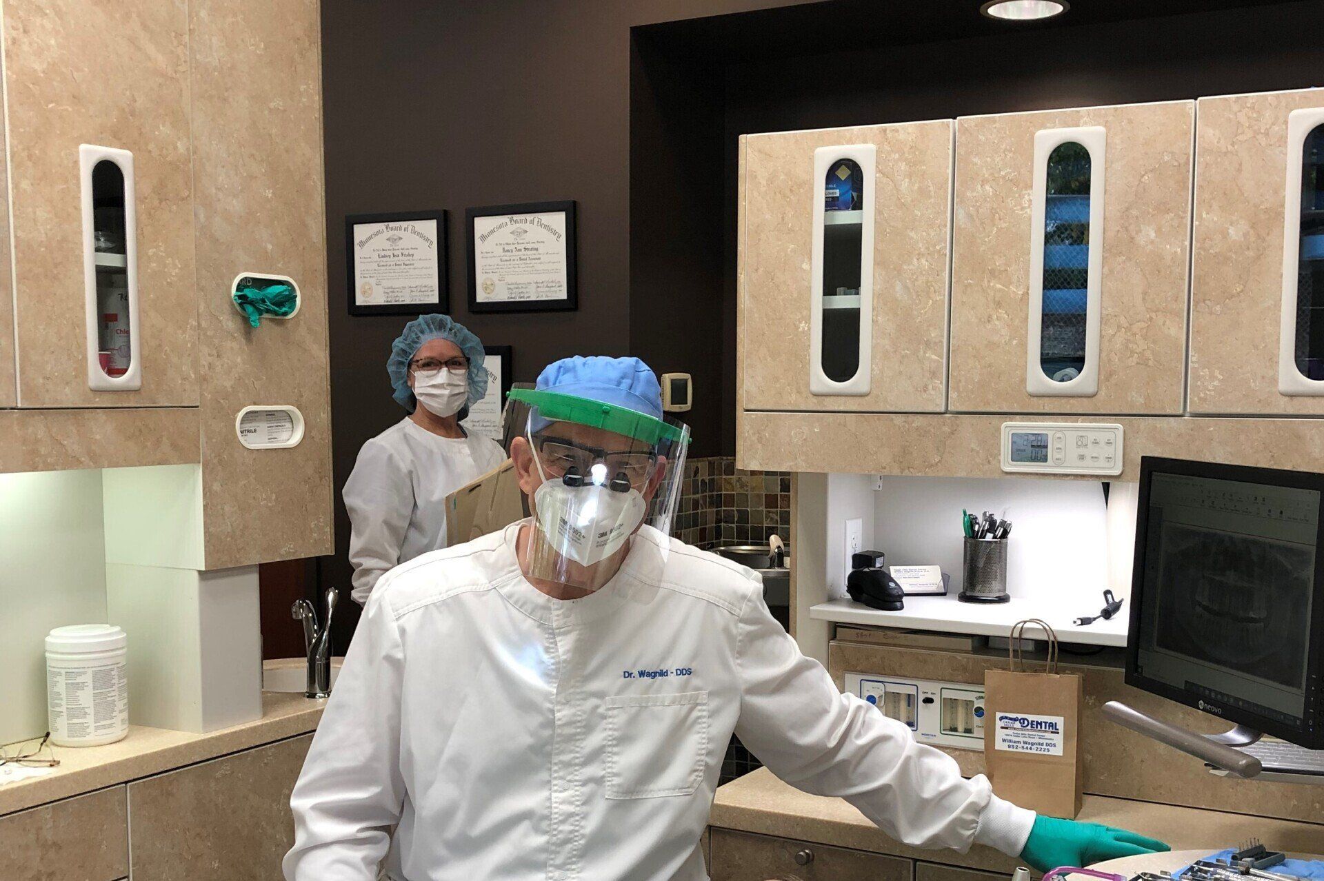 Woman Smiling During Dental Checkup — Minnetonka, MN — Cendar Hill Dental Center Woman Smiling During Dental Checkup — Minnetonka, MN — Cendar Hill Dental Center