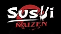 Sushi Kaizen logo with a red circle and white lettering on black.