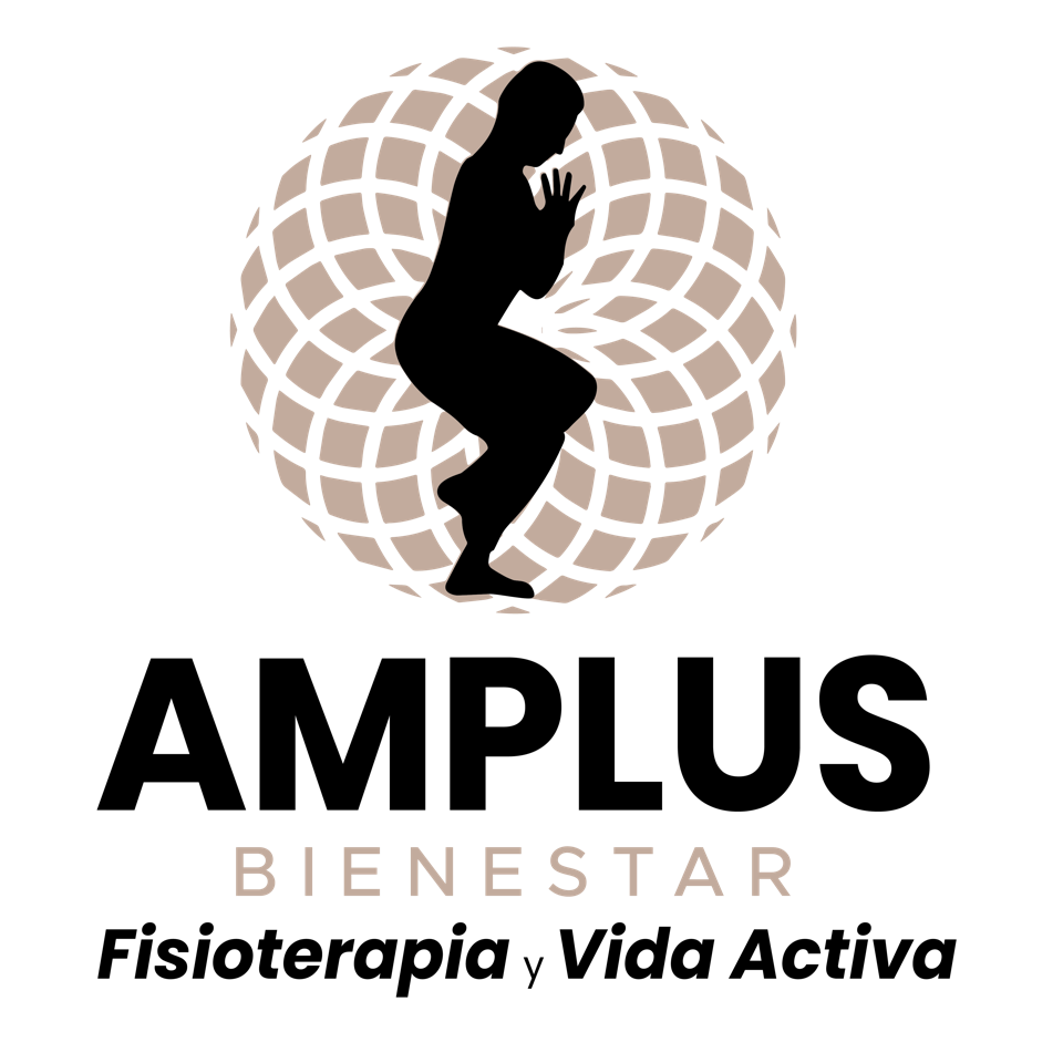 Logotipo: Silueta negra en pose de yoga sobre una flor beige, con las palabras