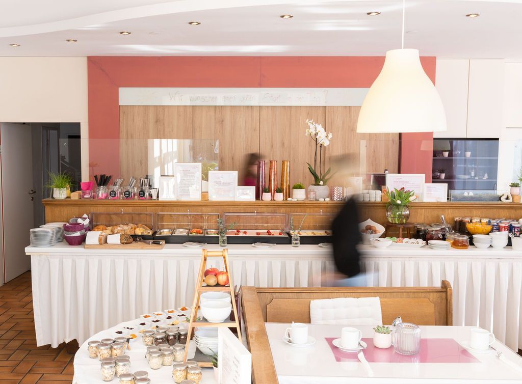 gesamtes Frühstücksbuffet